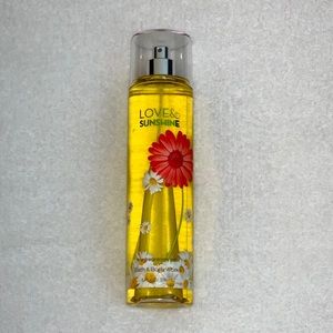 Bath & Body Works Spray Mist - Love & Sunshine